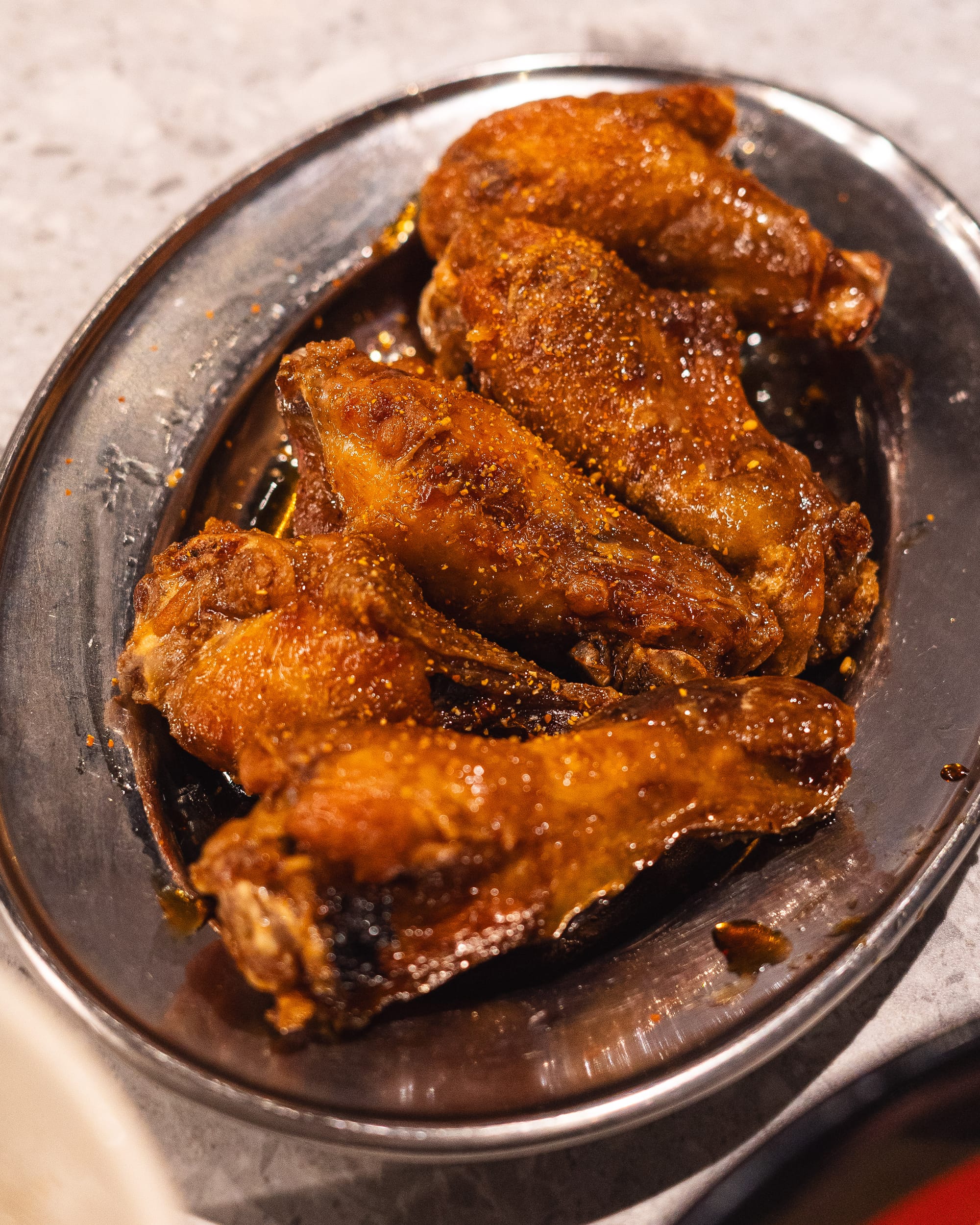 Fried chicken wings