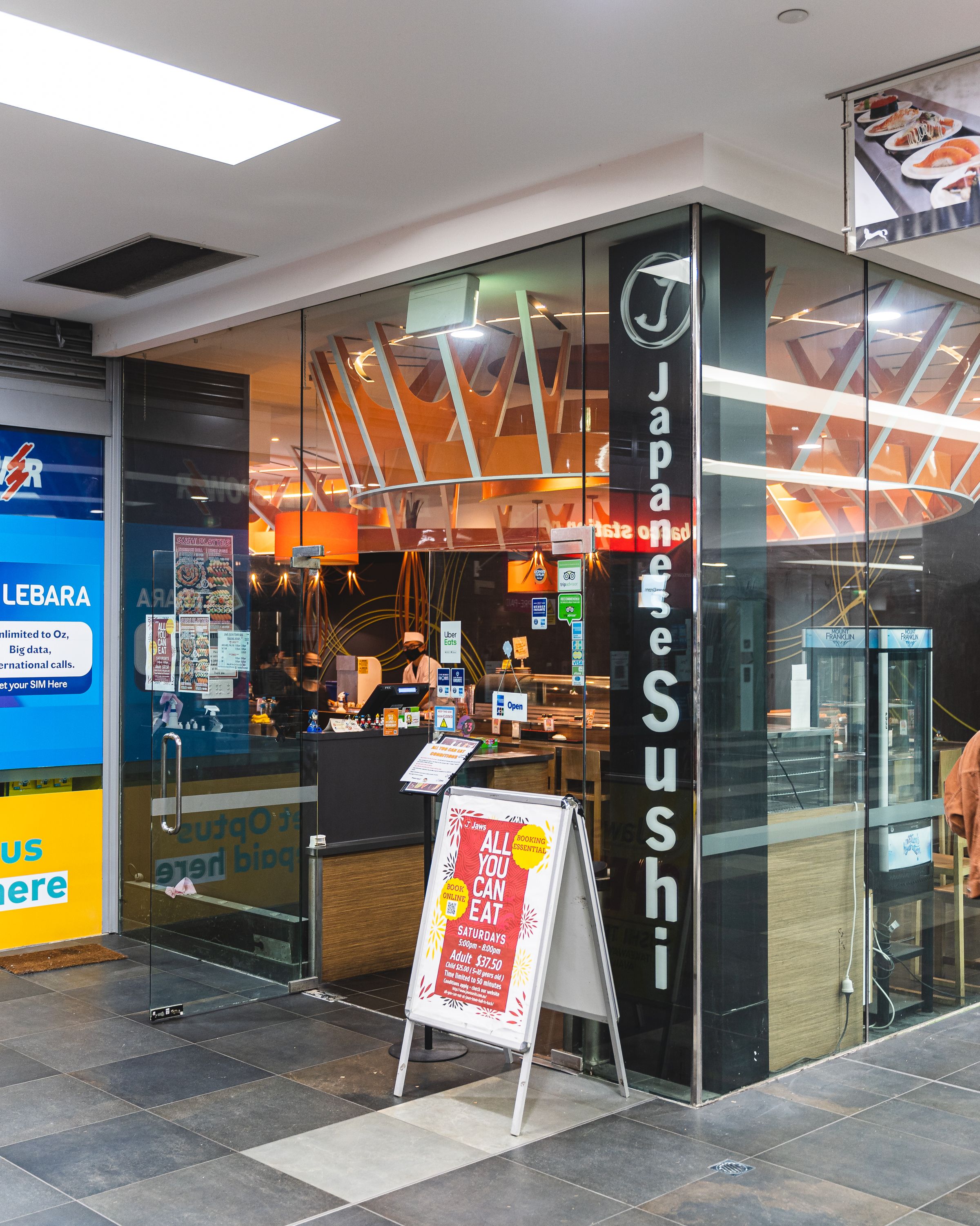 Jaws Sushi All You Can Eat (Perth)